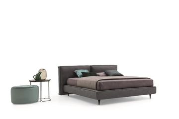 FLANN 2.0 - Fabric bed with upholstered headboard by Ditre Italia - view 3